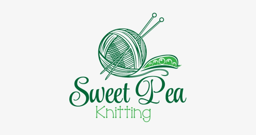 Sweet Pea Knitting - Graphic Design, transparent png download