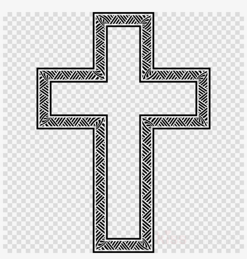 Abstract Cross Black And White Png Clipart Cross Clip - People And Their Beliefs, transparent png download