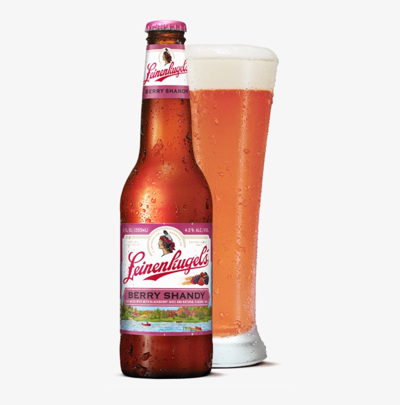 Leinenkugel's Berry Shandy - Leinenkugel Beer Berry Shandy, transparent png download