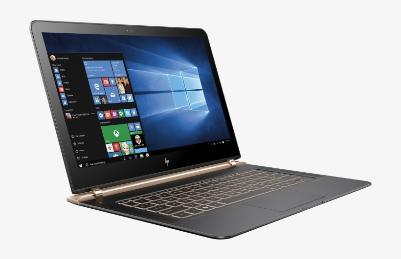 2016-hp Spectre Laptop Right Side - Hp Spectre 13 V111dx, transparent png download