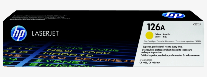 Center Facing - Toner Hp 126a Cyan, transparent png download