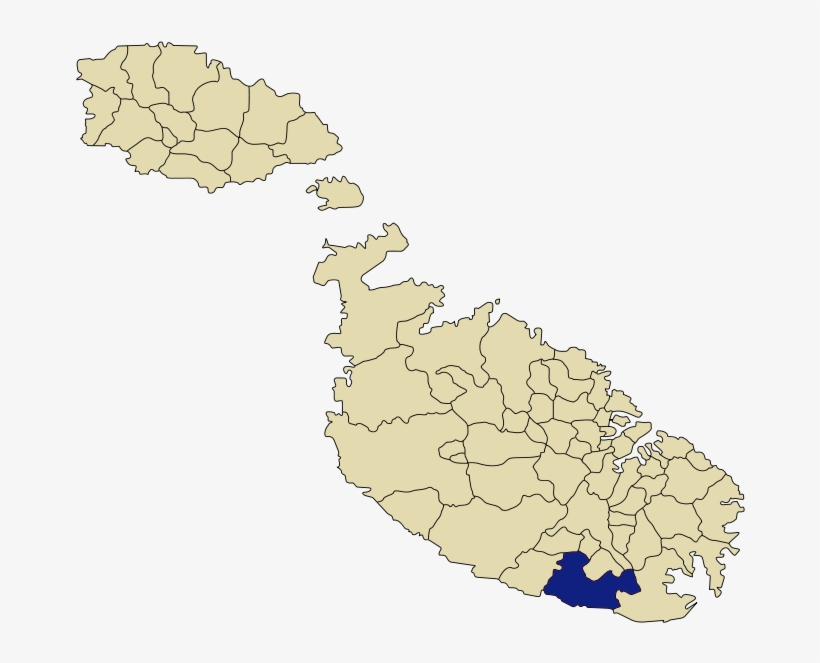 Malta Gzira Map, transparent png download