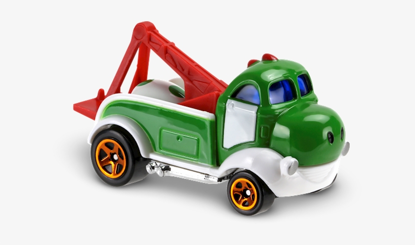 Yoshi - Hot Wheels Mario Bros Character Car, Yoshi, Assorted, transparent png download
