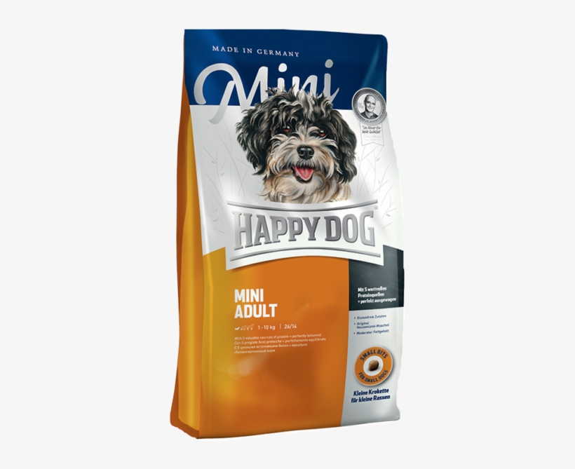 Προσφορα Happy Dog - Happy Dog Dry Dog Food Adult Mini 4 Kg, transparent png download
