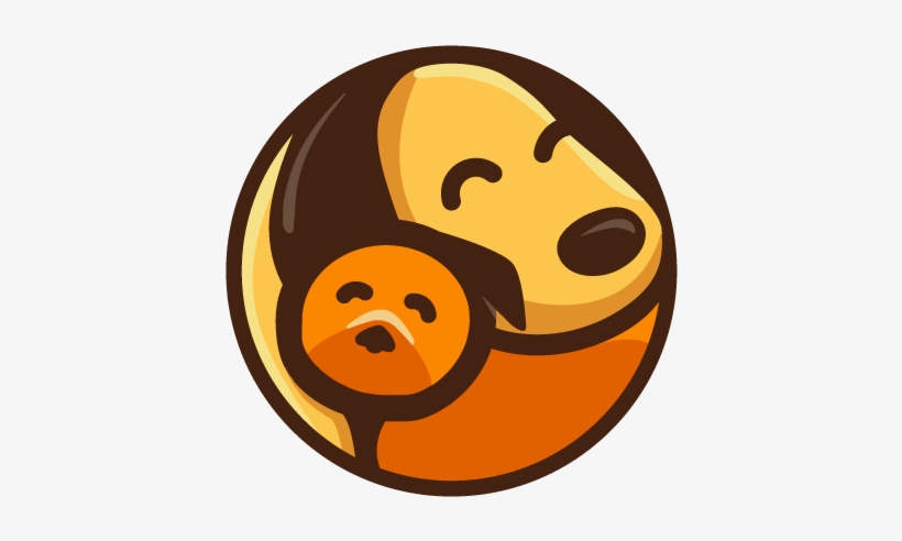 Happy Dog Minding Happy Dog Minding - Illustration, transparent png download