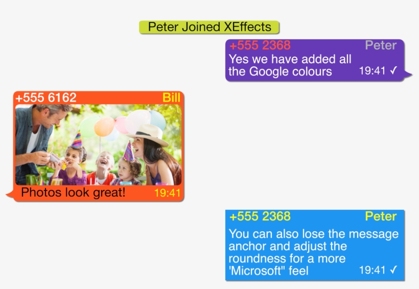 Sample Grab From Xeffects Messages Plugins For Final - Final Cut Pro X, transparent png download