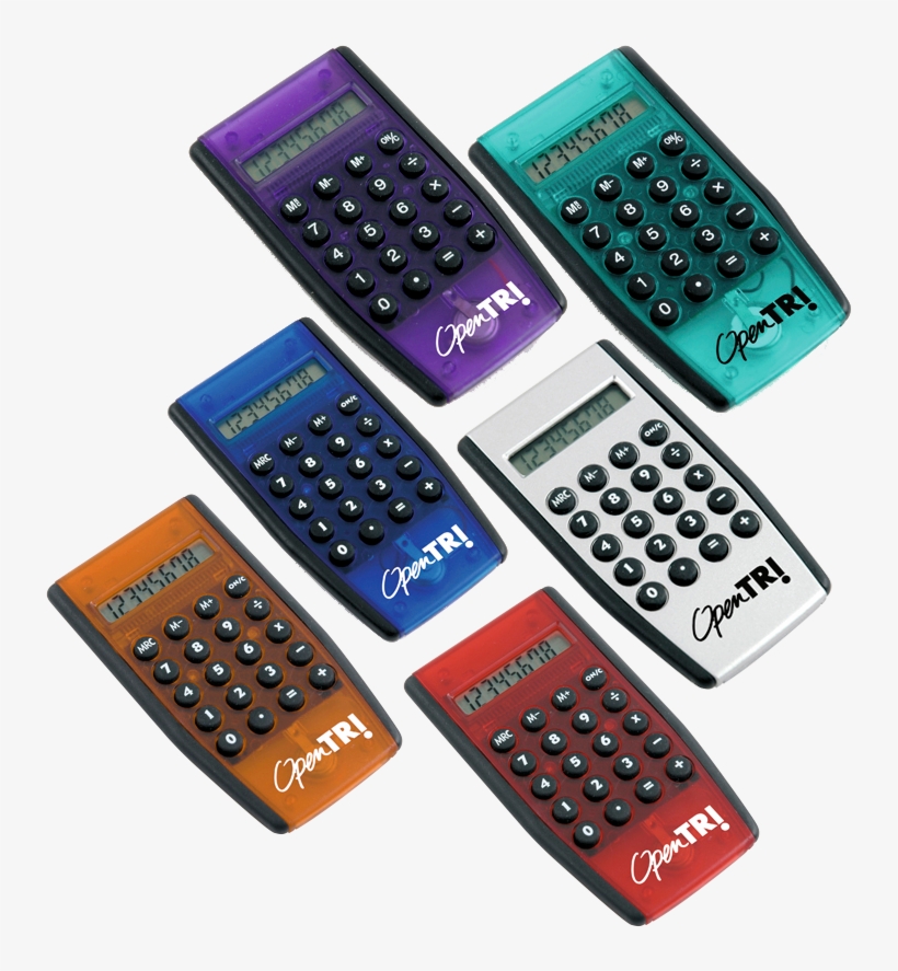 Promotional Abacus Calculator V=1527773647 - Green Promotional Pocket Calculator, transparent png download