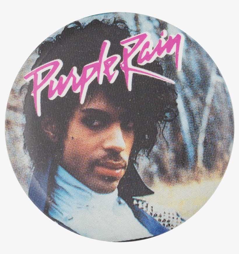 Prince Purple Rain Two - Vintage 80s Prince - Purple Rain - Motorcycle - Pin, transparent png download