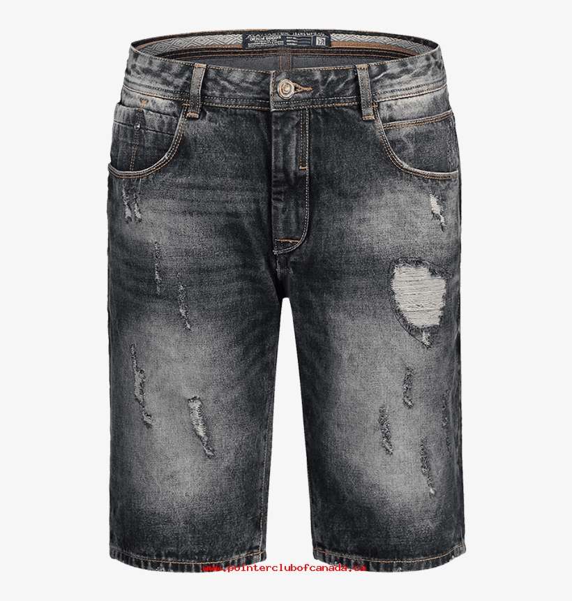 Hot Sales Promotion Men Bermuda Ripped Spvnzk - Shorts, transparent png download