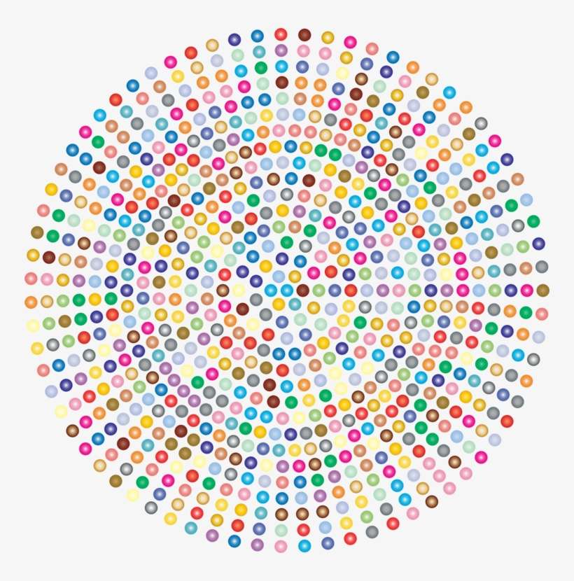 Computer Icons Halftone Circle - Clip Art, transparent png download