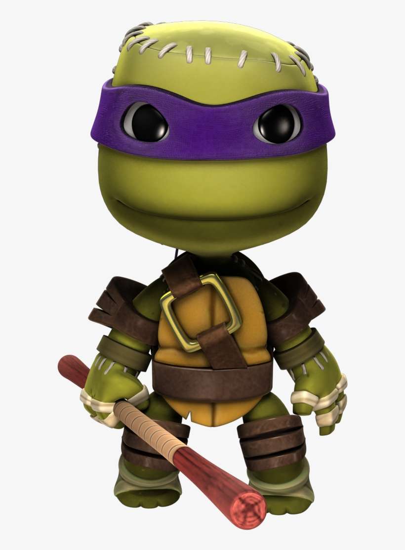 Donatellofront - Little Big Planet 3 Teenage Mutant Ninja Turtles, transparent png download