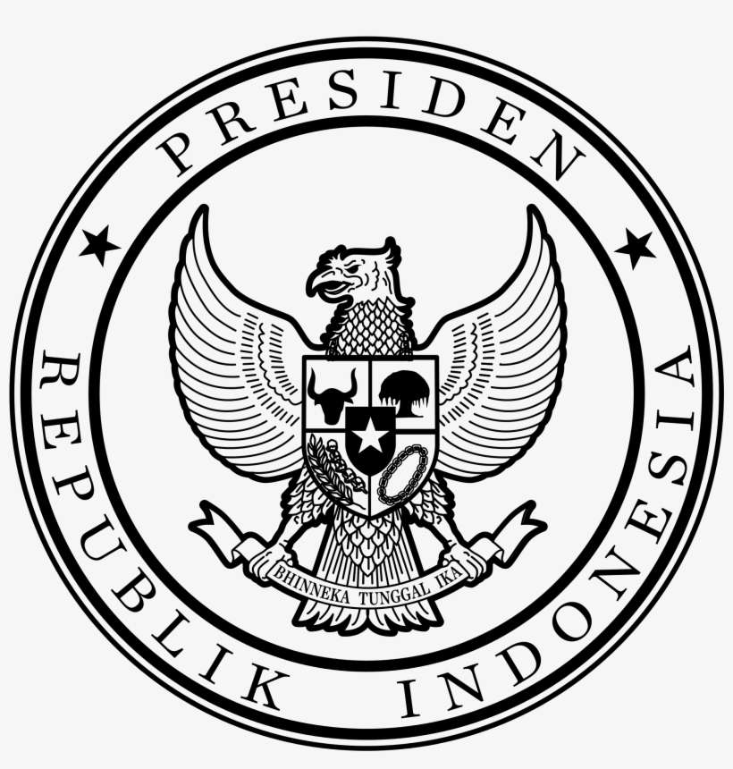 Open - Seal Of Indonesian President, transparent png download
