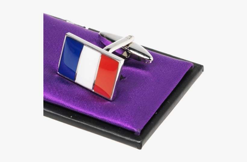Cufflinks French Flag - Franse Vlag Manchetknopen, transparent png download