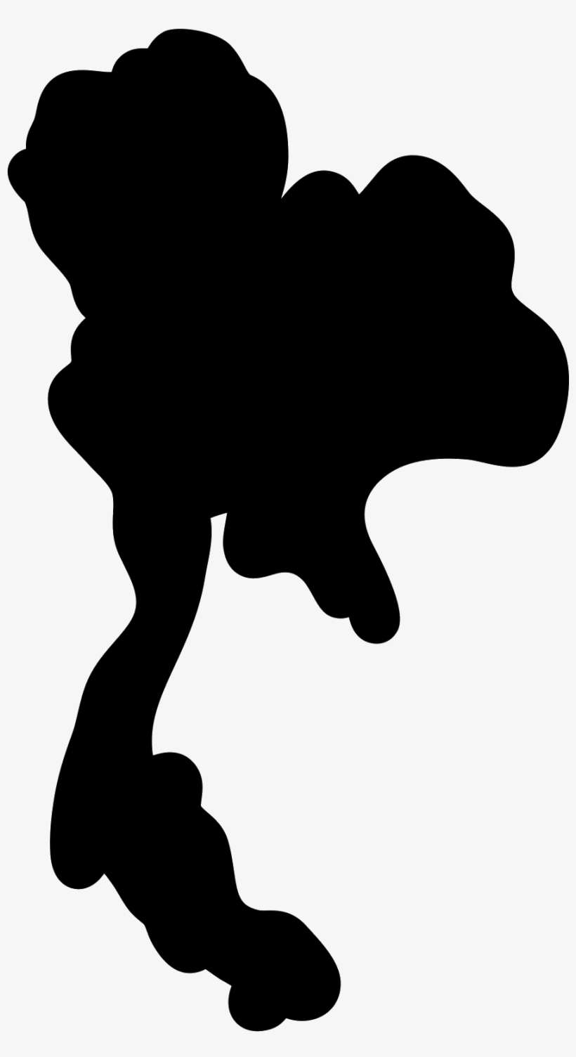 Thailand Map Filled Icon - Thai Map Icon Png, transparent png download