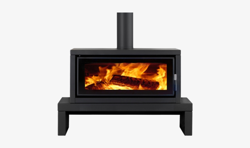 Norseman Aura Freestanding Wood Heater With Bench Ghaura17k - Norseman Aura, transparent png download
