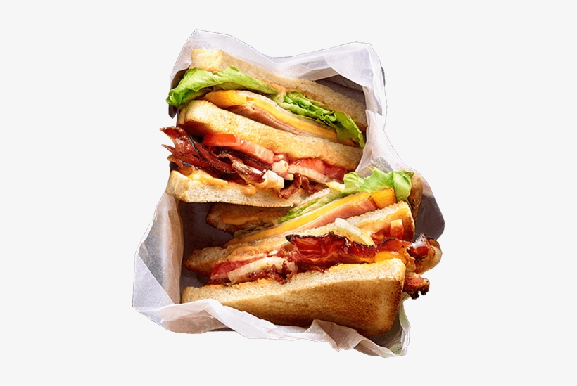 Burgerista Club Sandwich, transparent png download