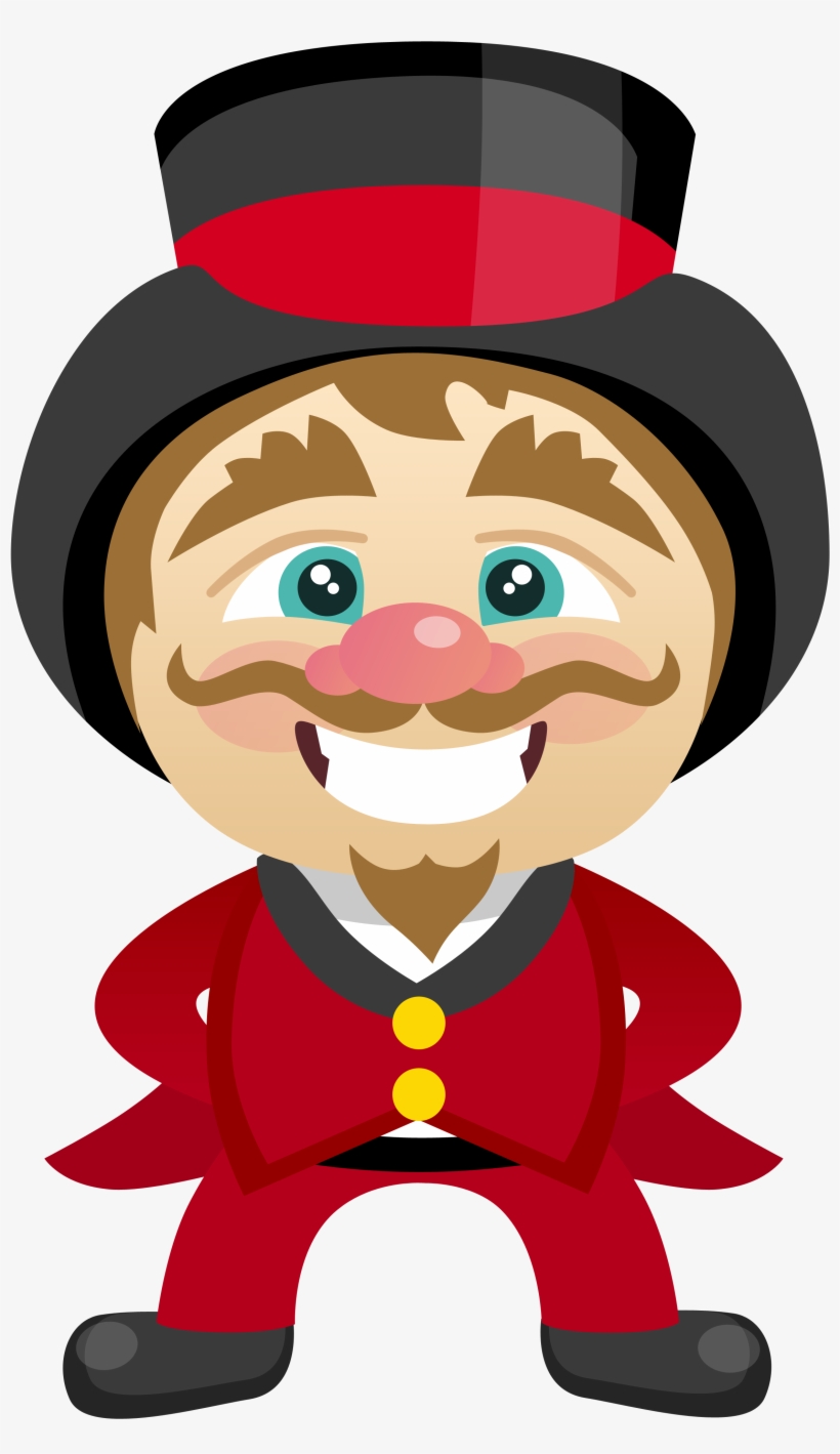 Circo Apresentador - Mágico Circo Png, transparent png download