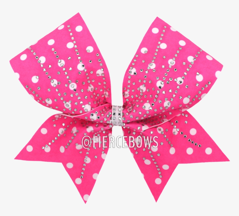 Valentine Surprise Rhinestone Cheer Bow - Valentine's Day, transparent png download