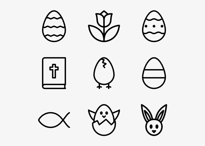 Easter - Girly Icon Transparent Background, transparent png download