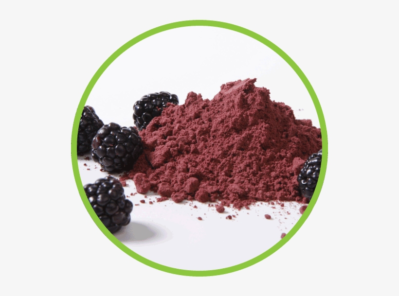 Blackberry - Powdered Vegetables, transparent png download