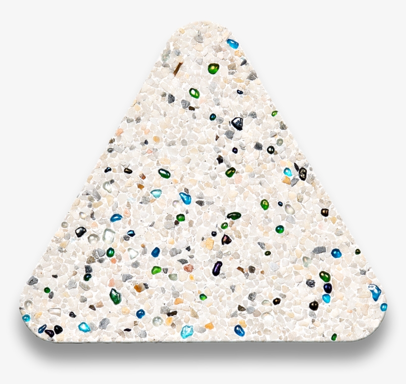 Pebblesheen White Diamonds With Jade Blend Lumnious - Pebble Sheen White Diamonds With Blue Glass, transparent png download