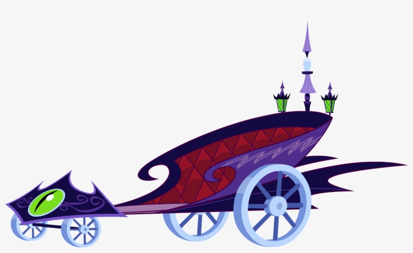 Canterlot Castle Chariot - My Little Pony Luna Canterlot Chariot, transparent png download