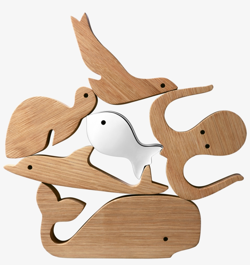 Georg Jensen Alfredo 6 Pcs Aquamarine Figurines, transparent png download