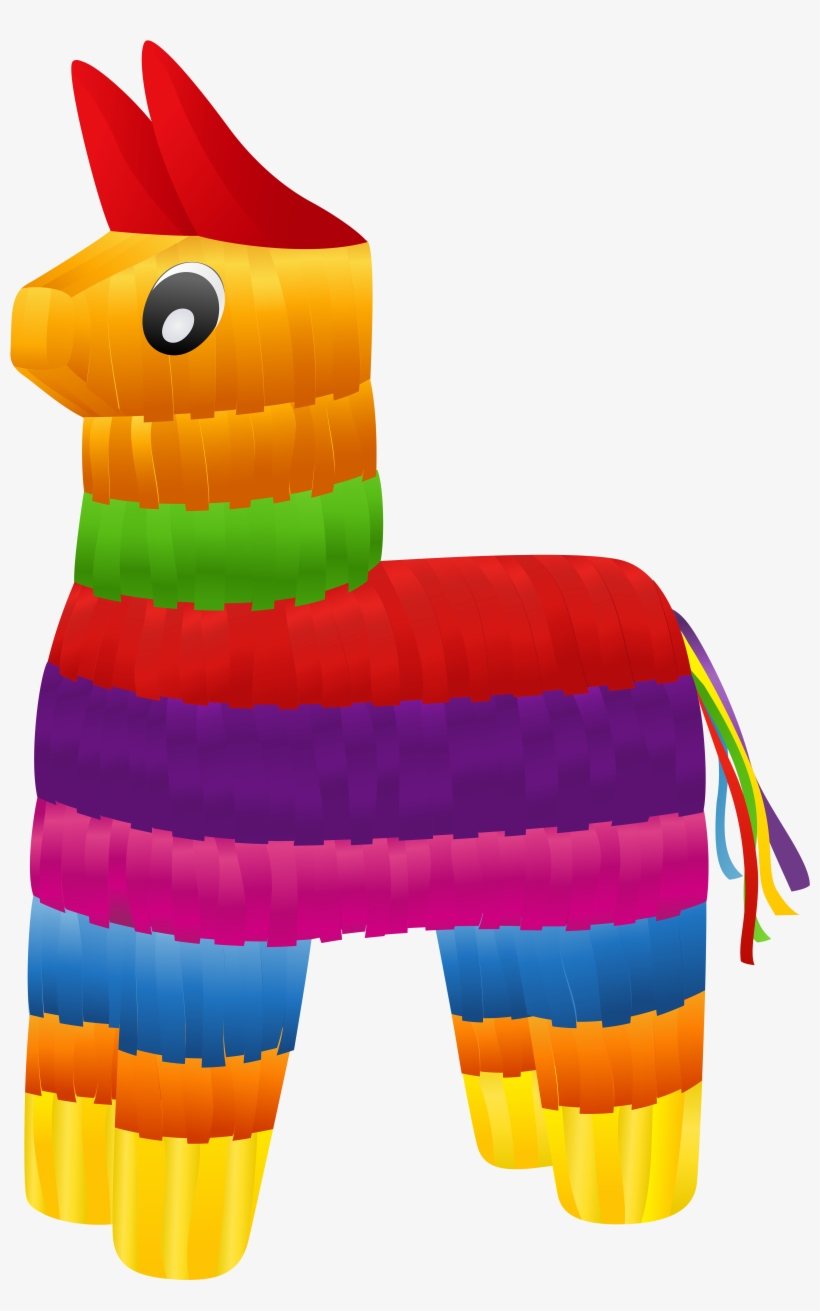 Mexican Donkey Piñata Vector, transparent png download