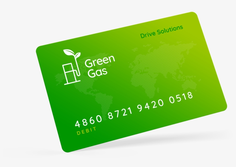 Green Gas Movement - Card Green, transparent png download