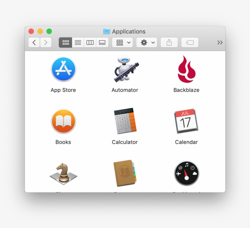Applications Folder - Mojave Settings Accessibility, transparent png download
