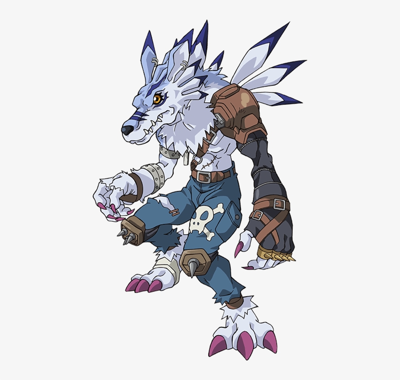 Resultado De Imagem Para Weregarurumon Heroes Wiki, - Digimon Adventure Tri Weregarurumon, transparent png download