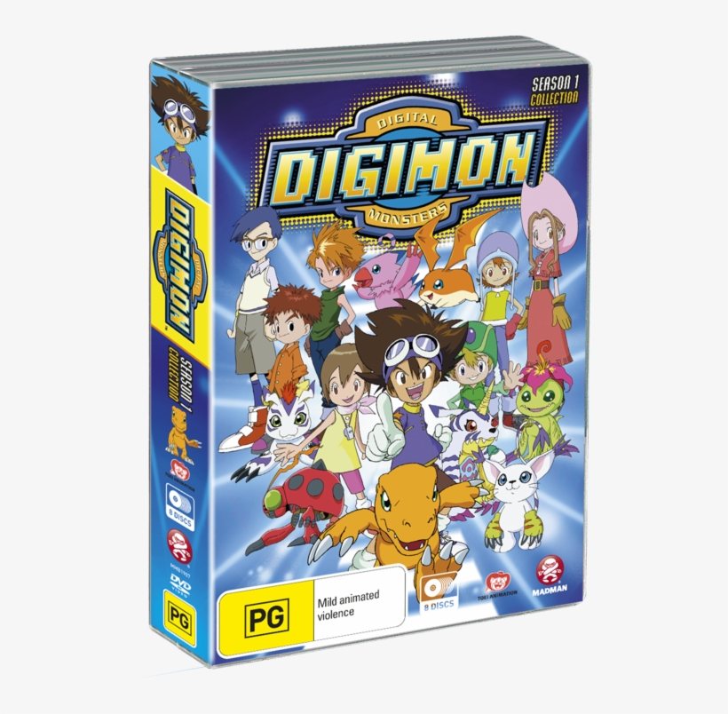 Digital Monsters Season 1 Collection - Digimon Digital Monsters Season 1 Collection, transparent png download
