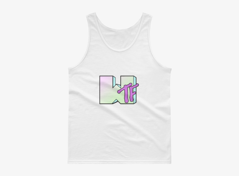 Wtf - Tank-top - Vaporwave Fashion - Active Tank, transparent png download