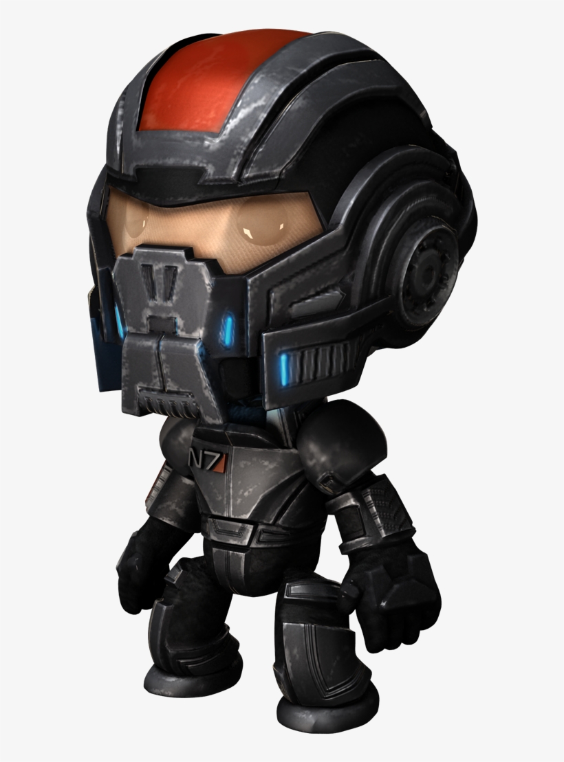 10 57 59 182 Shepard Perspective - Little Big Planet Skin, transparent png download