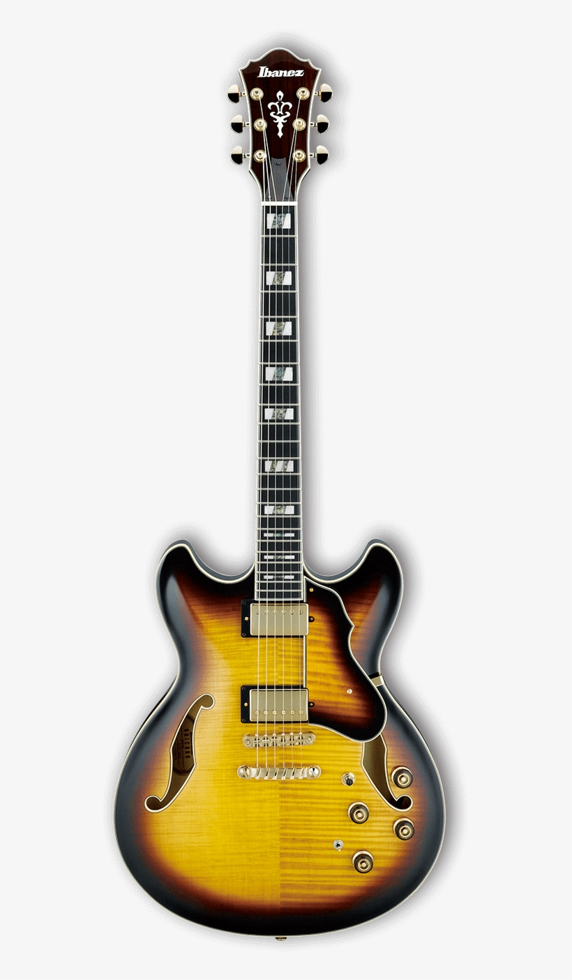 Ibanez As153 Hollow Body Electric Guitar - Ibanez As153 Artstar Semi-hollowbody Electric Guitar, transparent png download