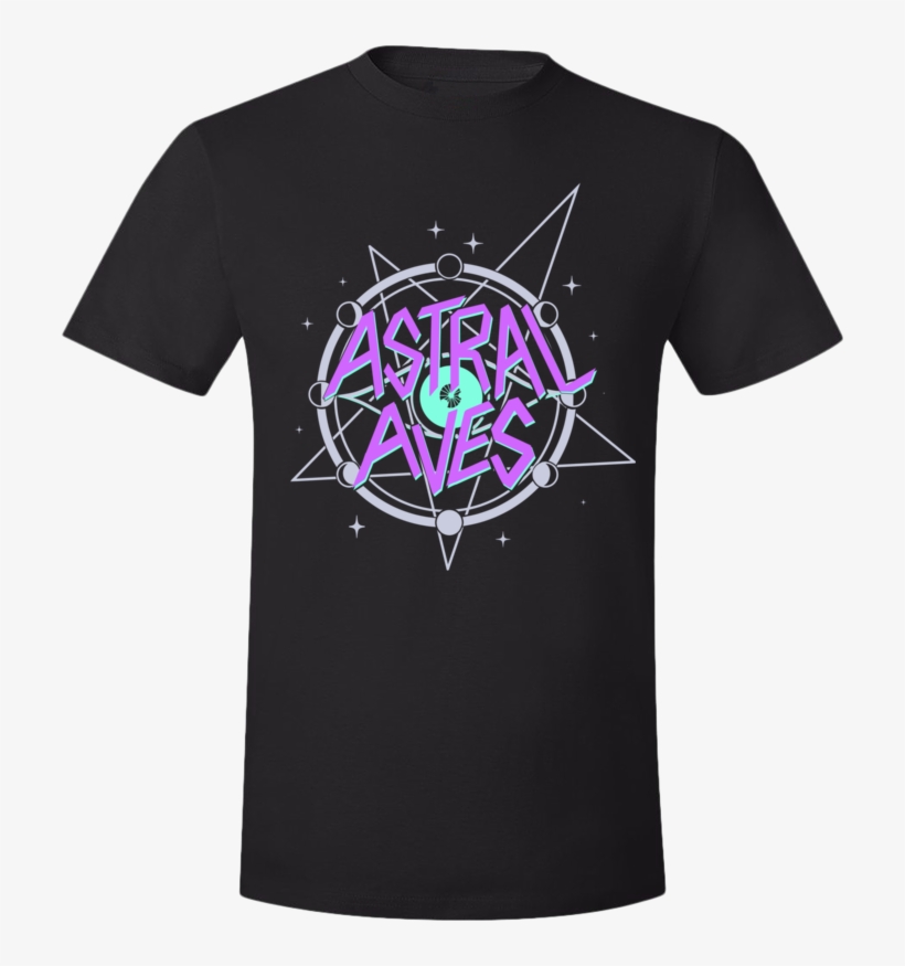 Astral Aves Logo Tee From Astral Aves - T-shirt, transparent png download