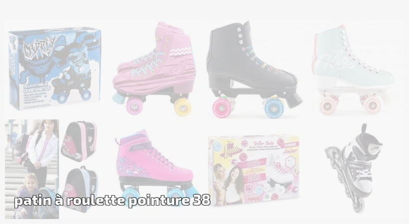 Patin À Roulette Pointure 38 => Choisir Les Meilleurs - Rio Roller Artistic Quad Skates Black (black), transparent png download