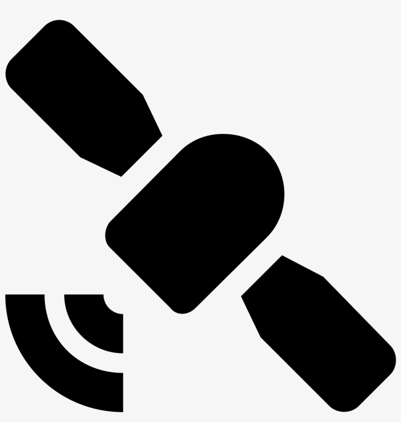 Satellite Signal Icon - Satellite Icon, transparent png download