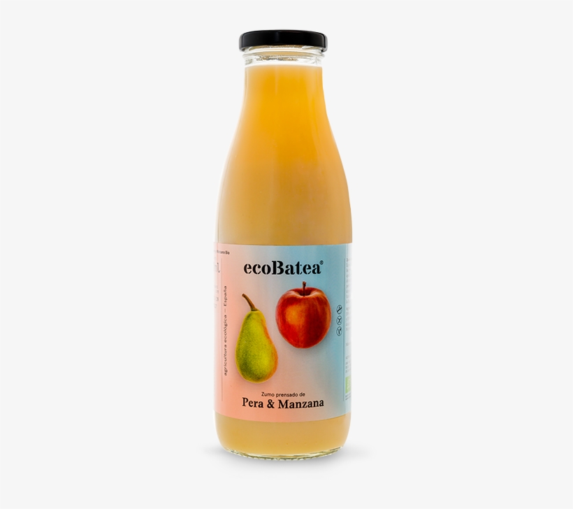 Ahora Es El Turno Del Zumo De Pera Y Manzana Bio - Vegetable Juice, transparent png download