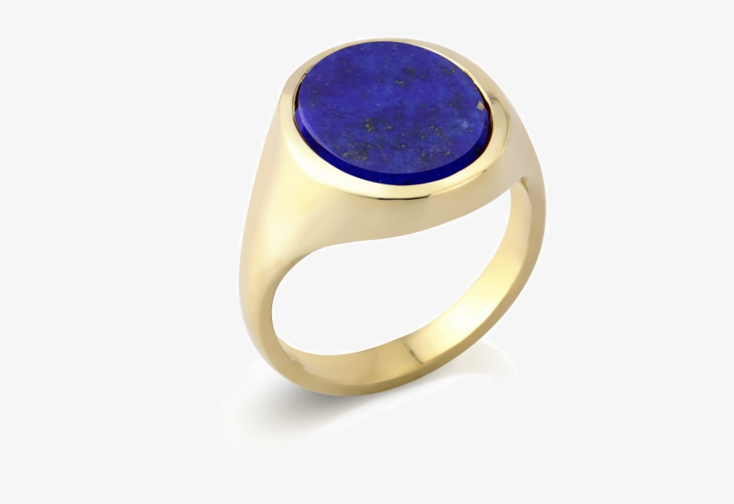 14ct Yellow Gold Signet Ring - Tiger Eye Signet Ring, transparent png download