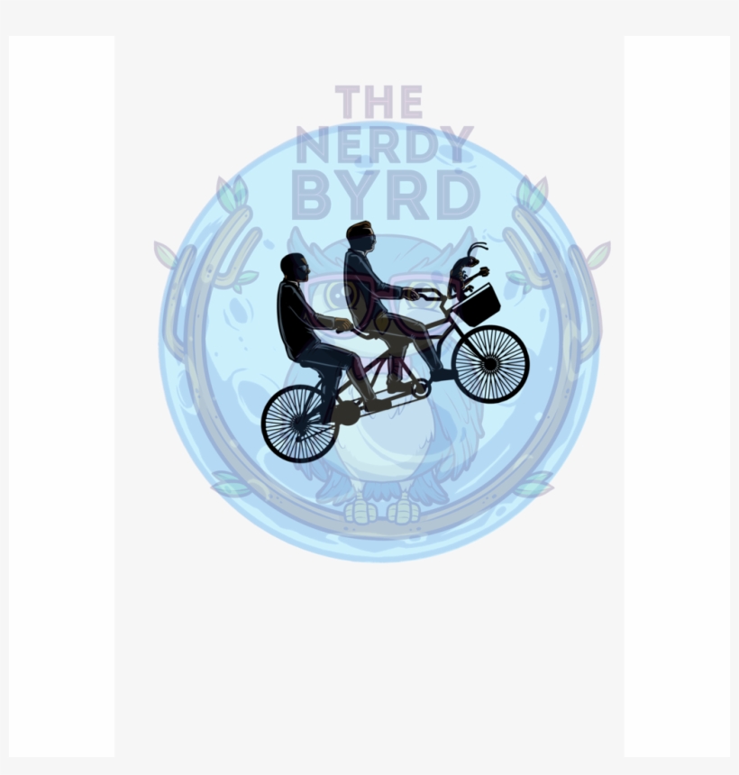 Worm Phone Home / Men In Black T Shirt The Nerdy Byrd - Freestyle Motocross, transparent png download