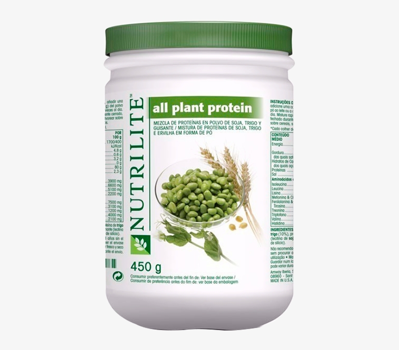Mapa Del Sitio - Nutrilite All Plant Protein Powder, transparent png download