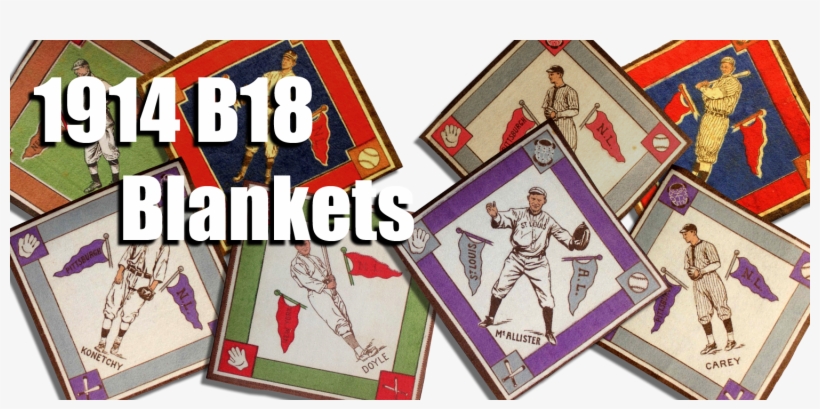 1914 B18 Baseball Blankets - Card Game, transparent png download