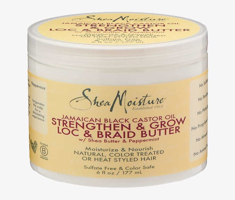 Shea Moisture Jamaican Black Castor Oil Strengthen - Shea Moisture Jamaican Black Castor Oil Loc, transparent png download