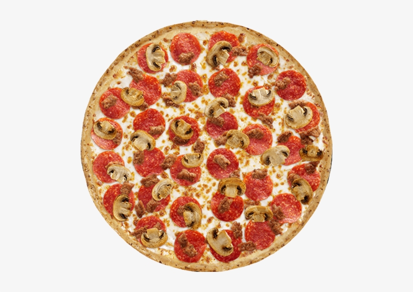 Mushroom Pizza Png Images Download - Half Half Pizza, transparent png download