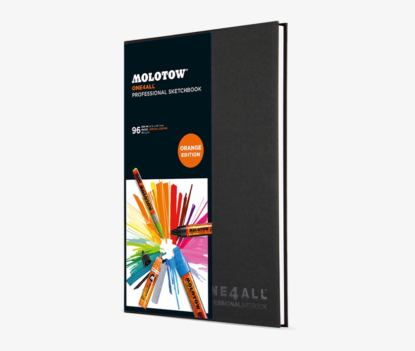 Molotow One4all Artbook Professionale A4, transparent png download