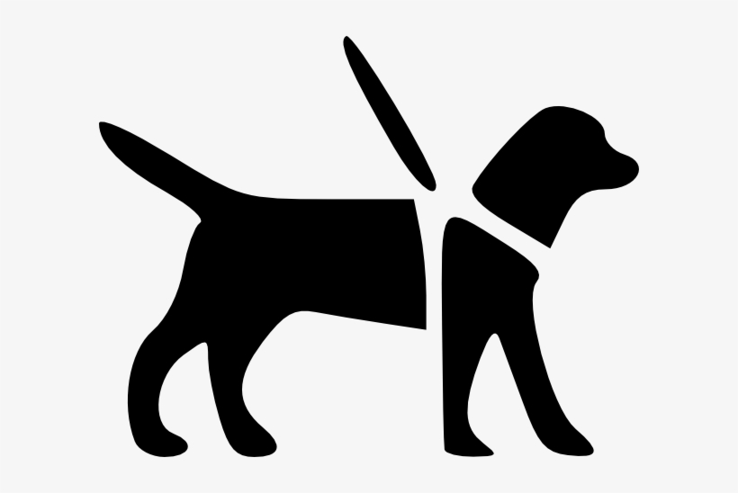 Guidedog Clip Art At Clker - Service Dog Clipart, transparent png download