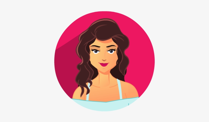 Pia - Desi Girl Cartoon Png, transparent png download