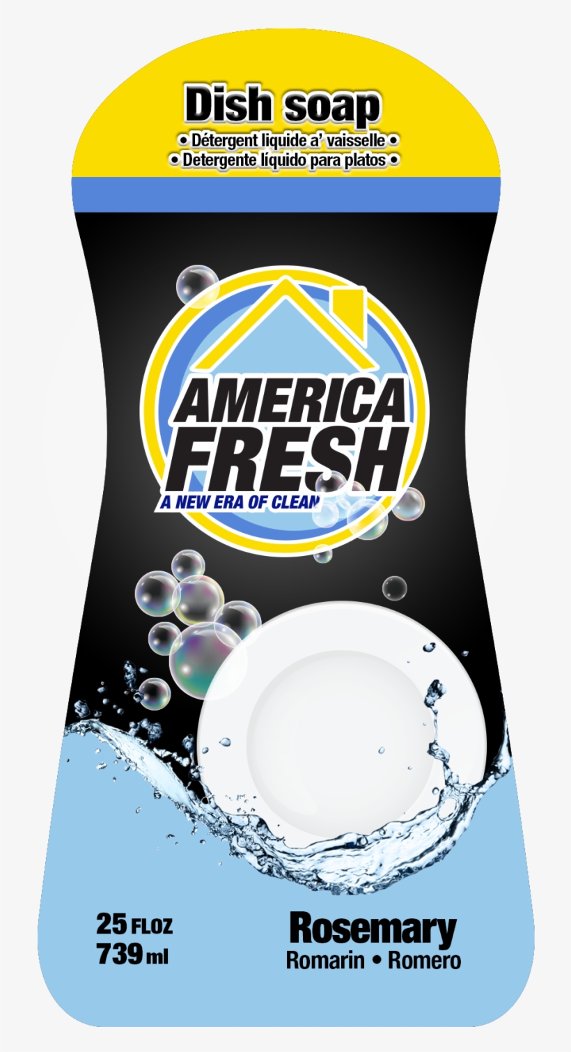 America Fresh® Dish Soap Rosemary - Skim Milk, transparent png download