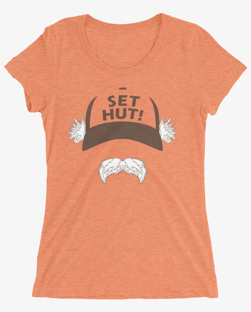 Set Hut Ladies Tee - Women's Distinct Heiress X Triblend - Aqua Triblend, transparent png download